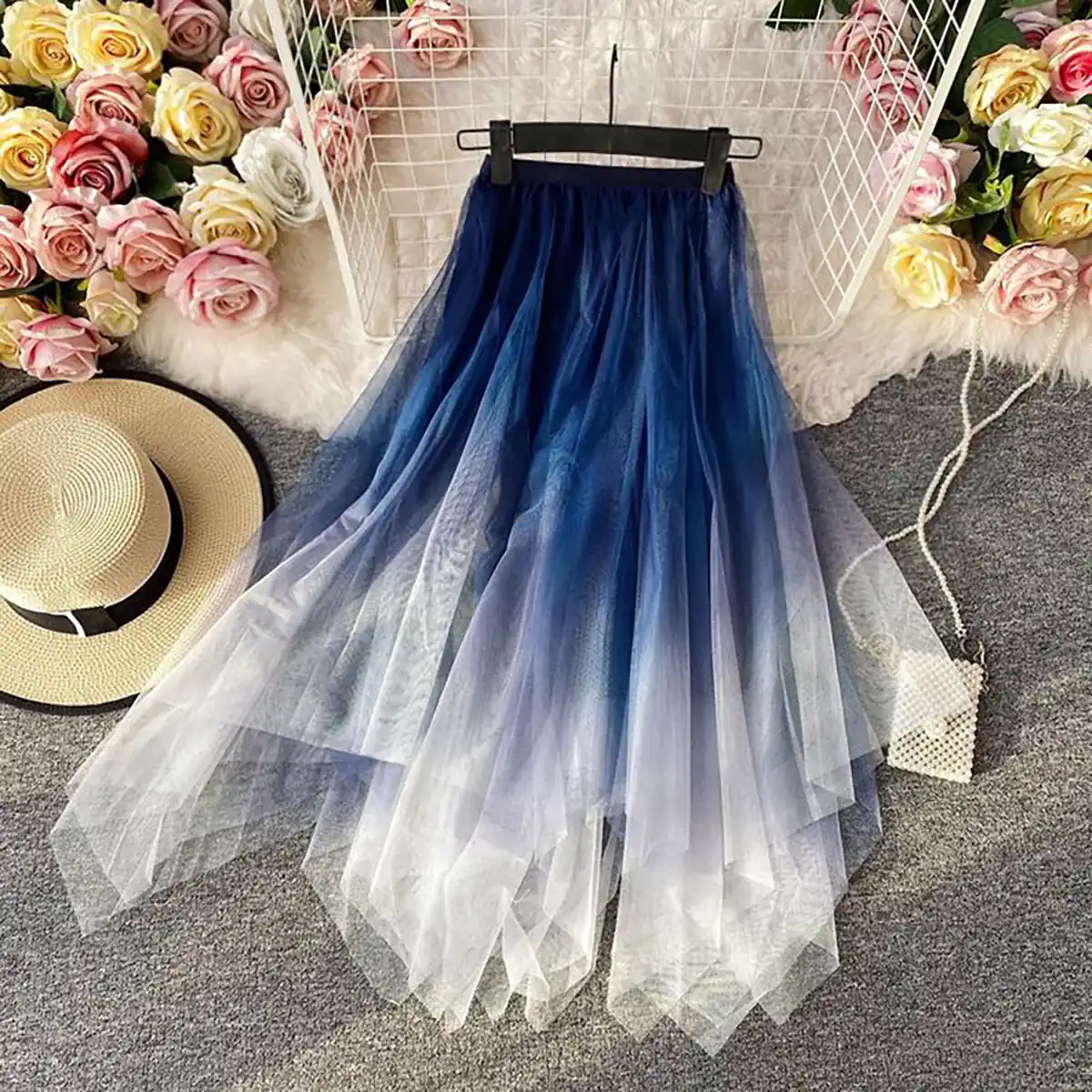 دامن حریر شیشه ای