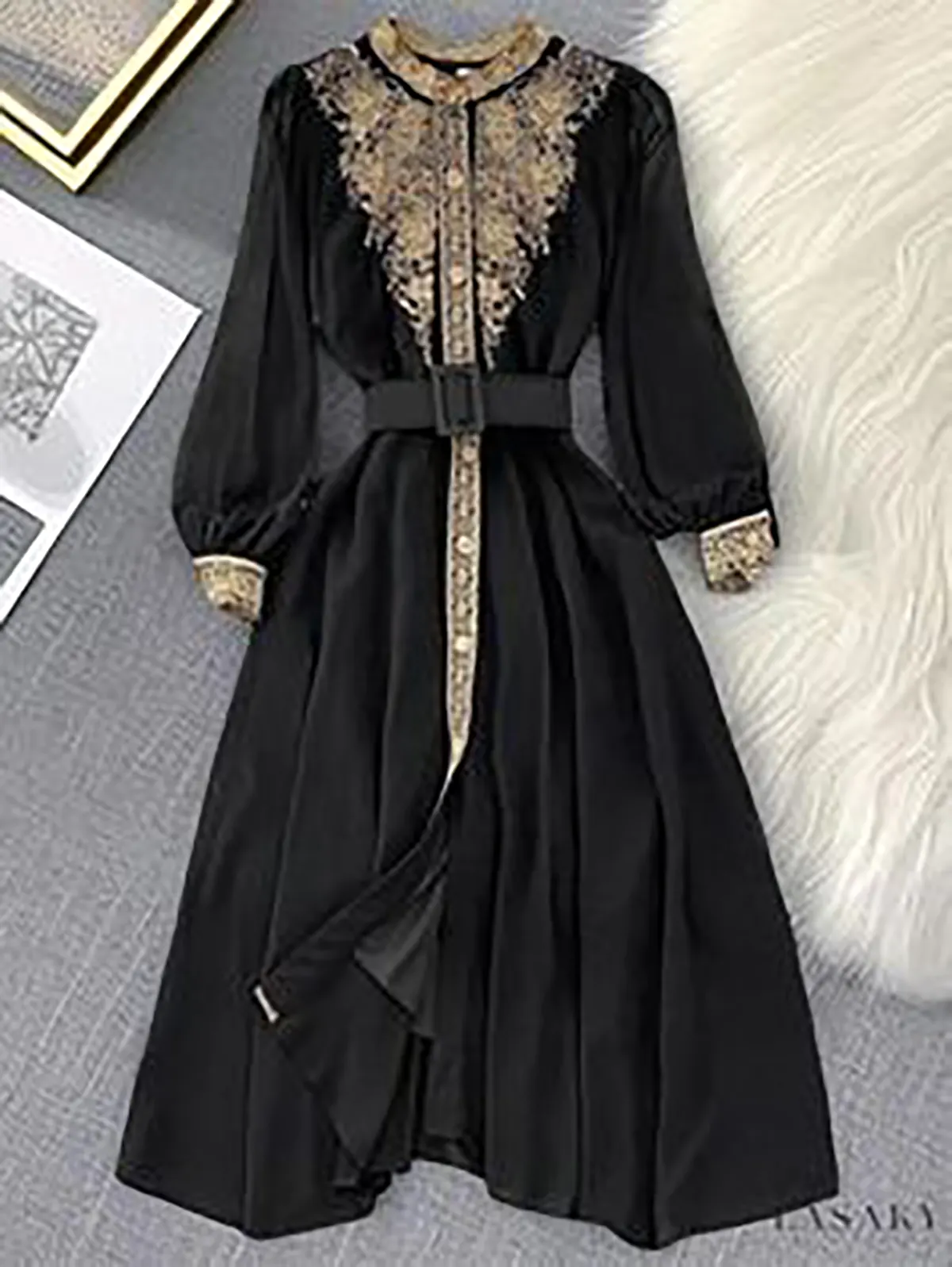 پیراهن مجلسی زنانه ساده 1403