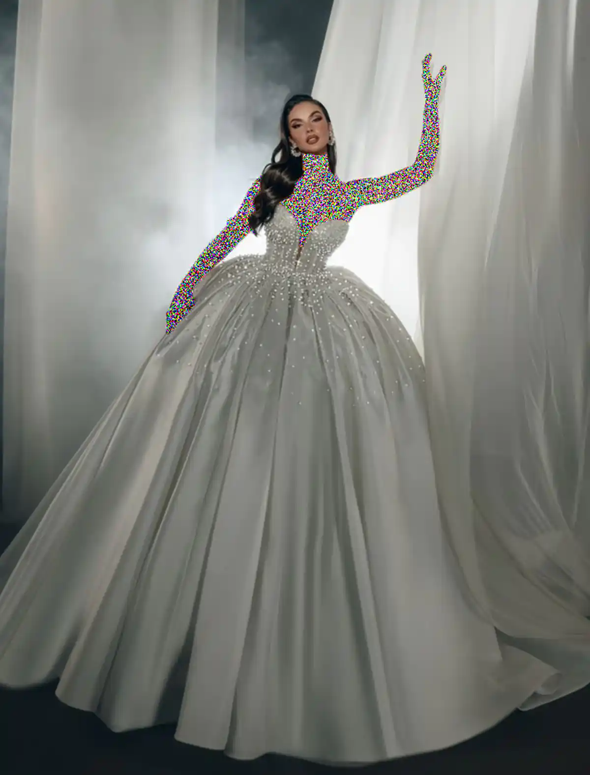 لباس عروس ساده اروپایی