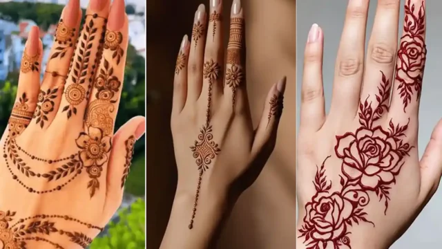 طرح حنا روی دست | خلاقیت در دستان شما + عکس