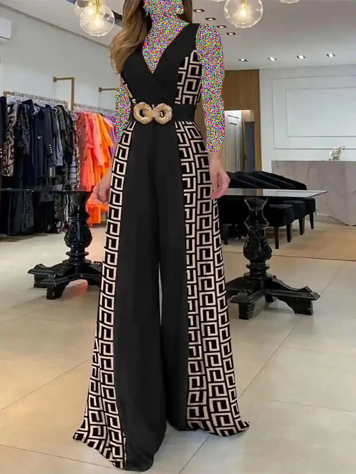 سرهمی جین زنانه 