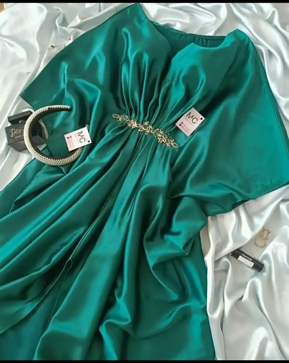 مدل لباس ساتن ساده