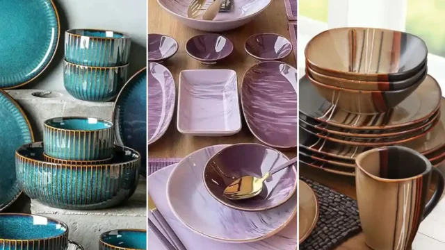 بهترین گزینه‌های سرویس غذاخوری ساده و شیک برای سرو غذا