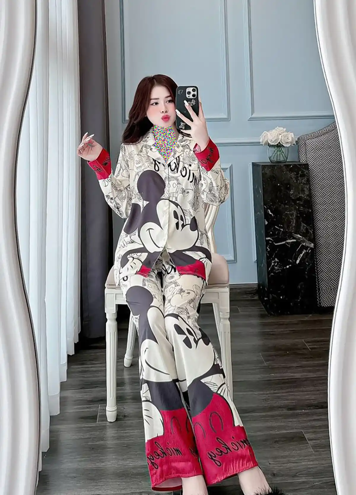 لباس راحتی زنانه ترک بلوز و شلوار راحتی زنانه