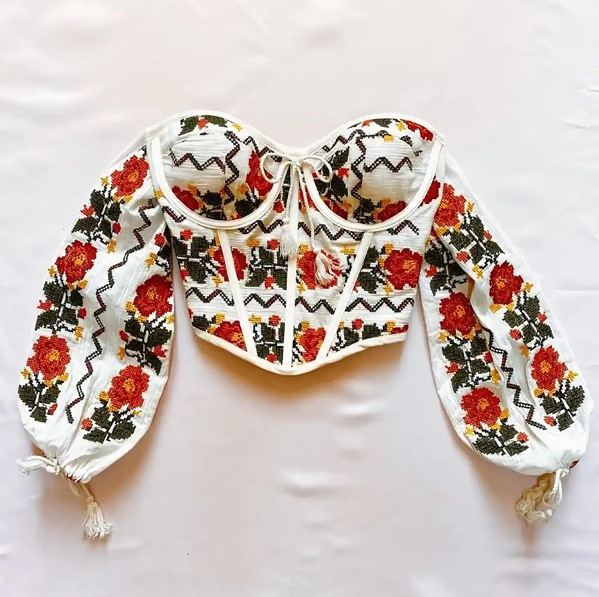 مدل نیم تنه مجلسی پولکی 