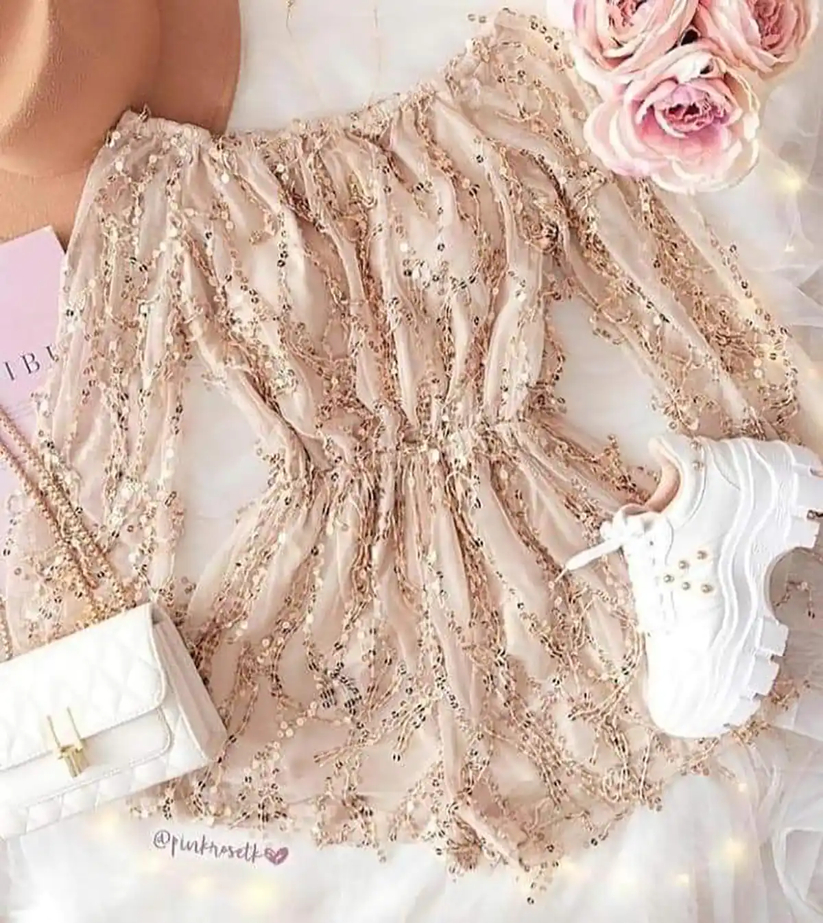 لباس عروسکی کوتاه 