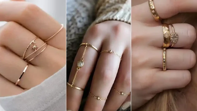15 مدل انگشتر طلا ظریف و مینیمال زنانه + عکس