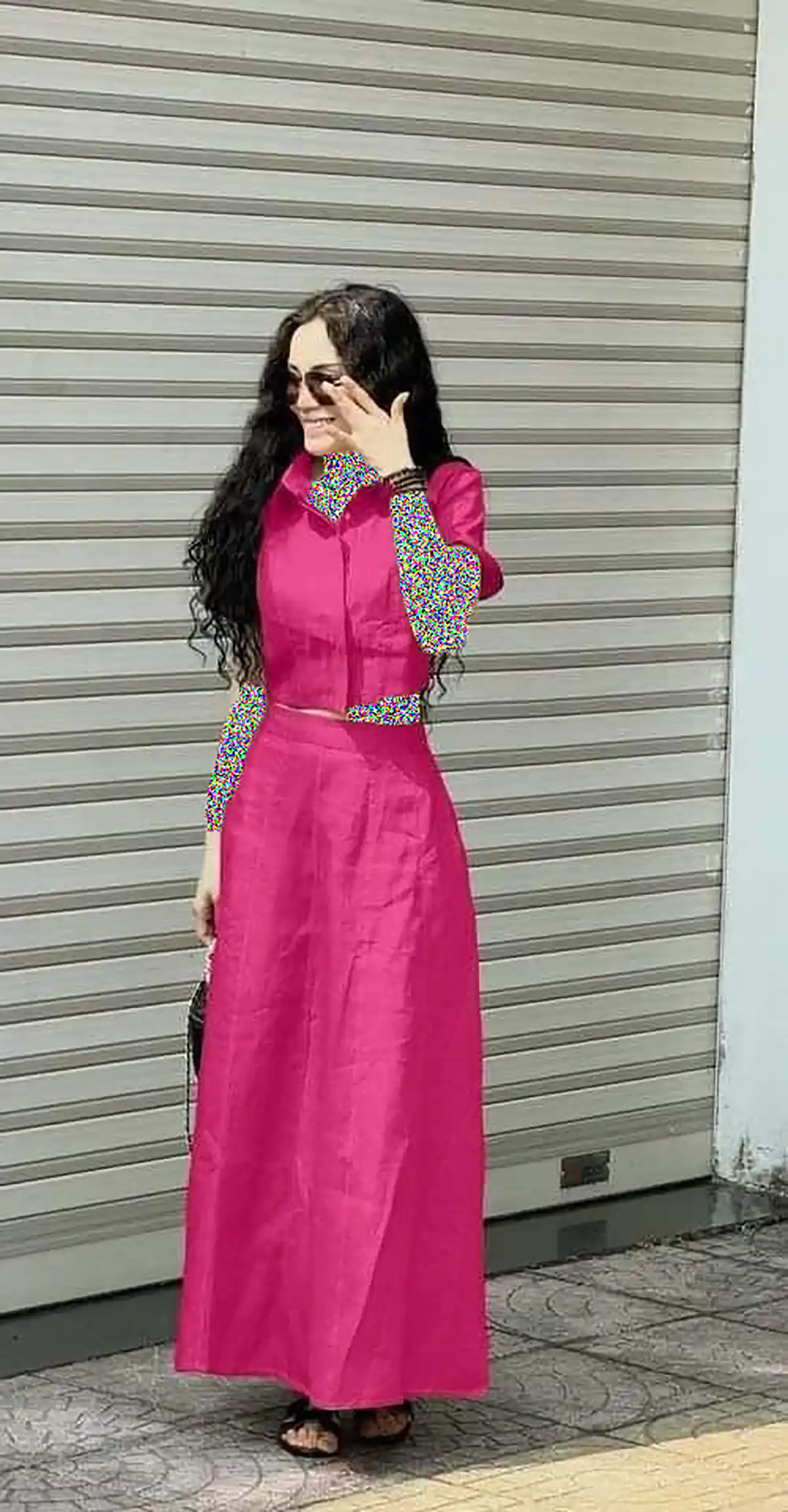 شومیز دامن بیرونی 