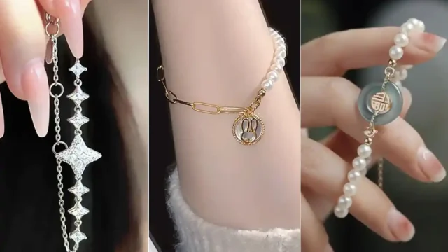 دستبند ترند دخترانه از مهره‌ای تا طلا + گالری تصاویر