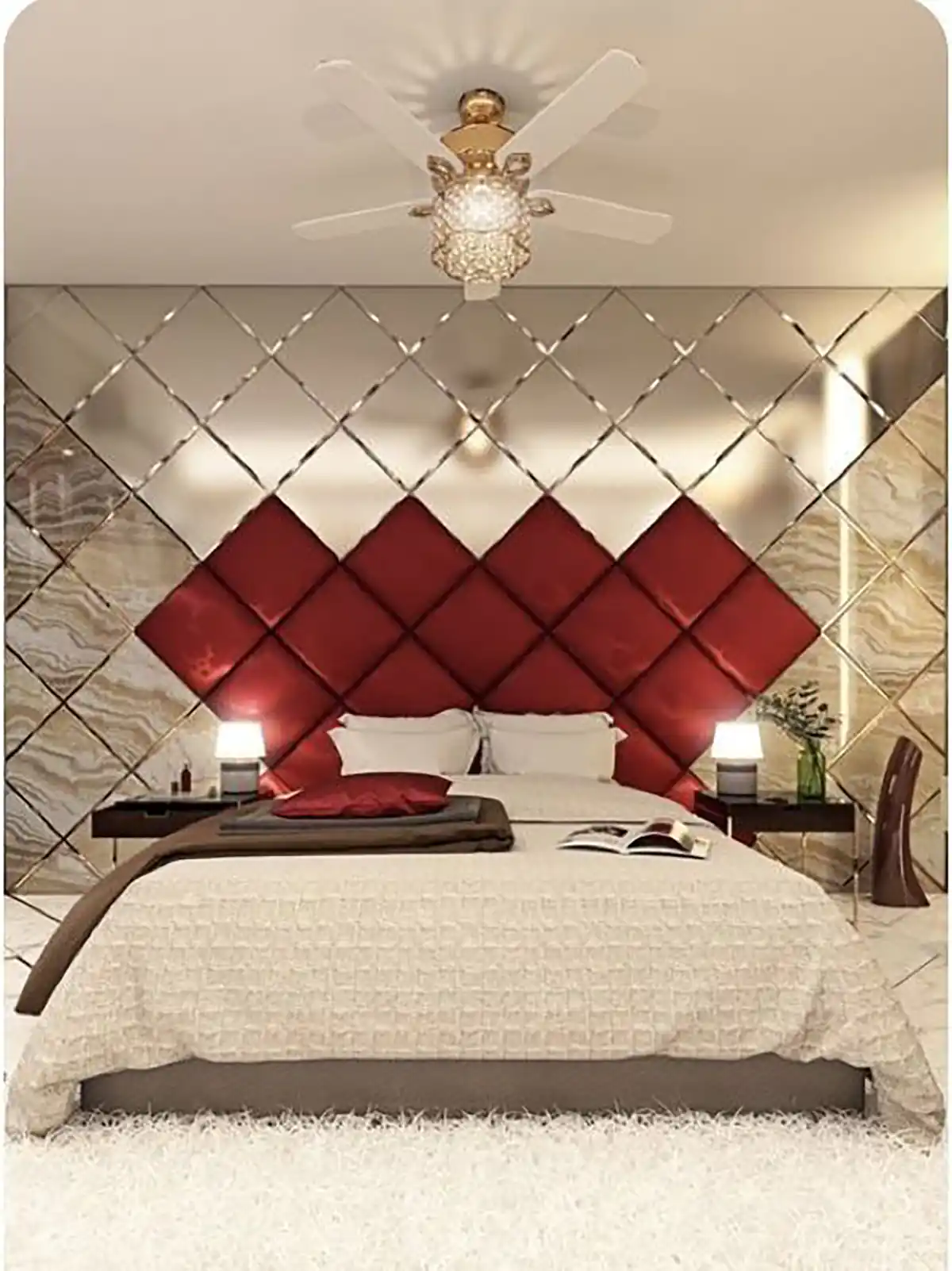 اتاق خواب دخترانه لاکچری 