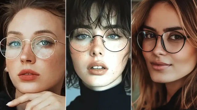 مدل فریم عینک طبی دخترانه خاص و فانتزی ترند 2025