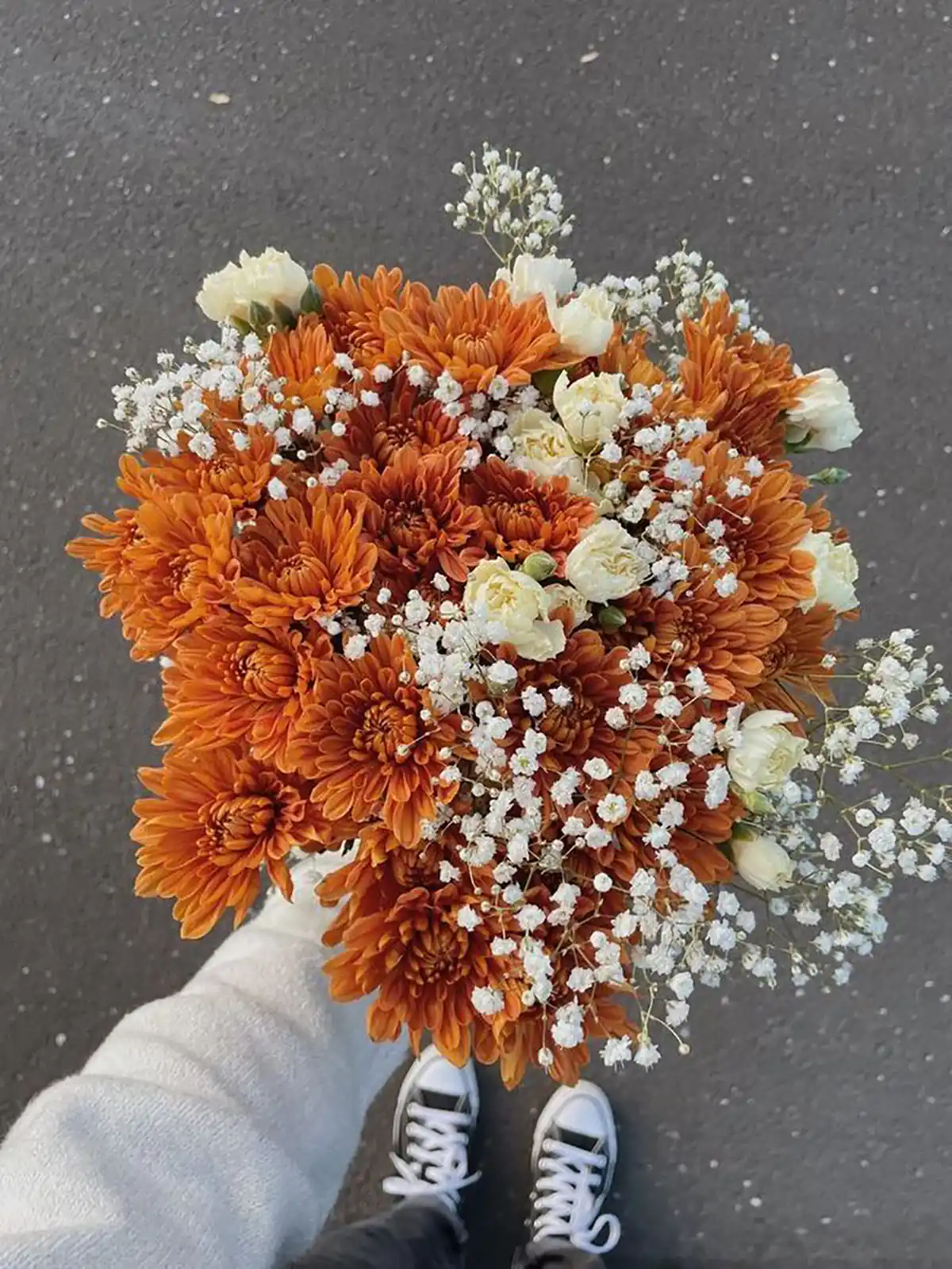 دسته گل ساده و شیک 