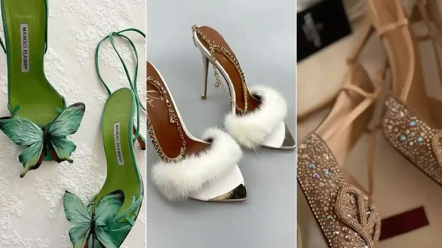 کفش مجلسی پاشنه بلند شیک و جدید برای مهمانی‌ها