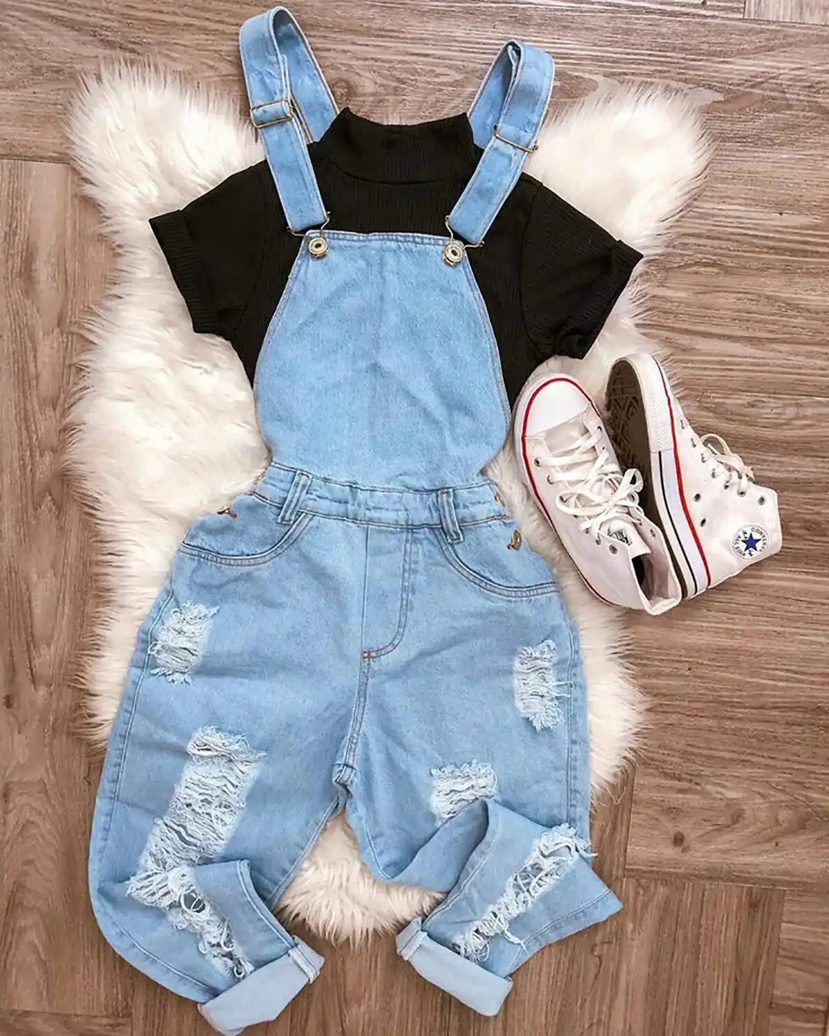 شلوار پیش بندی زنانه