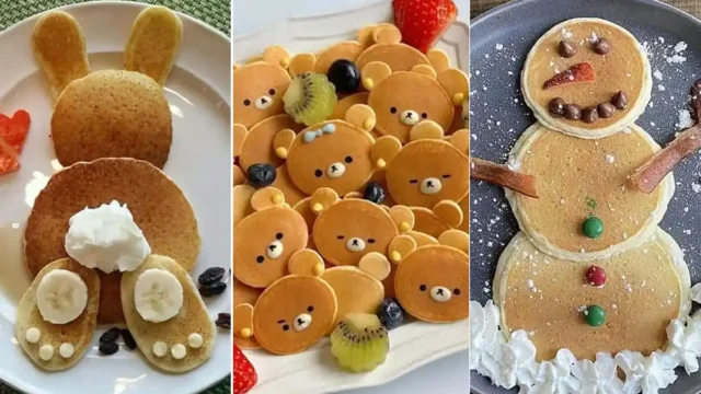 ایده‌های ناب و بامزه برای تزیین پنکیک خانگی
