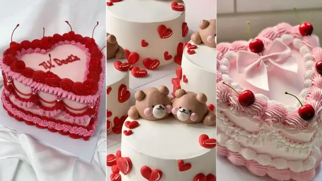 بهترین مدل کیک ولنتاین شیک و جذاب برای سورپرایز