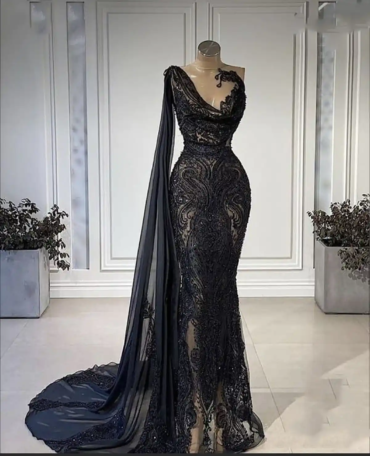 مدل ماکسی مشکی عربی 