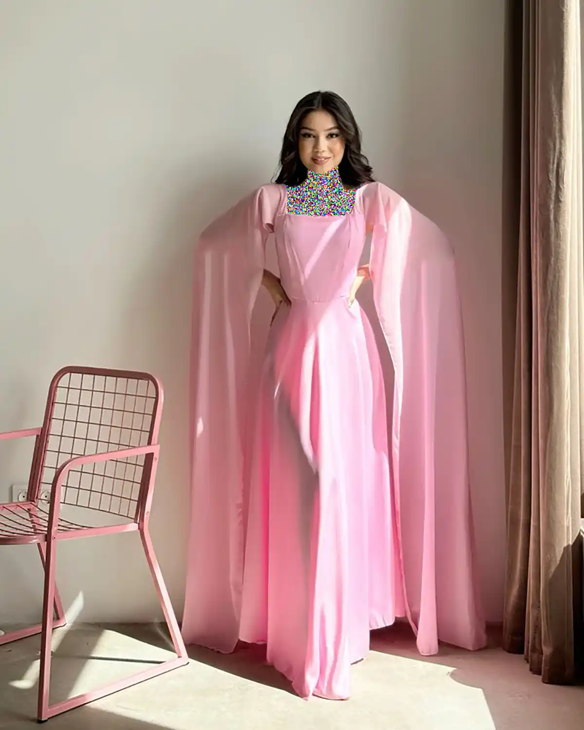 مدل لباس مجلسی ساده و شیک زنانه بلند 