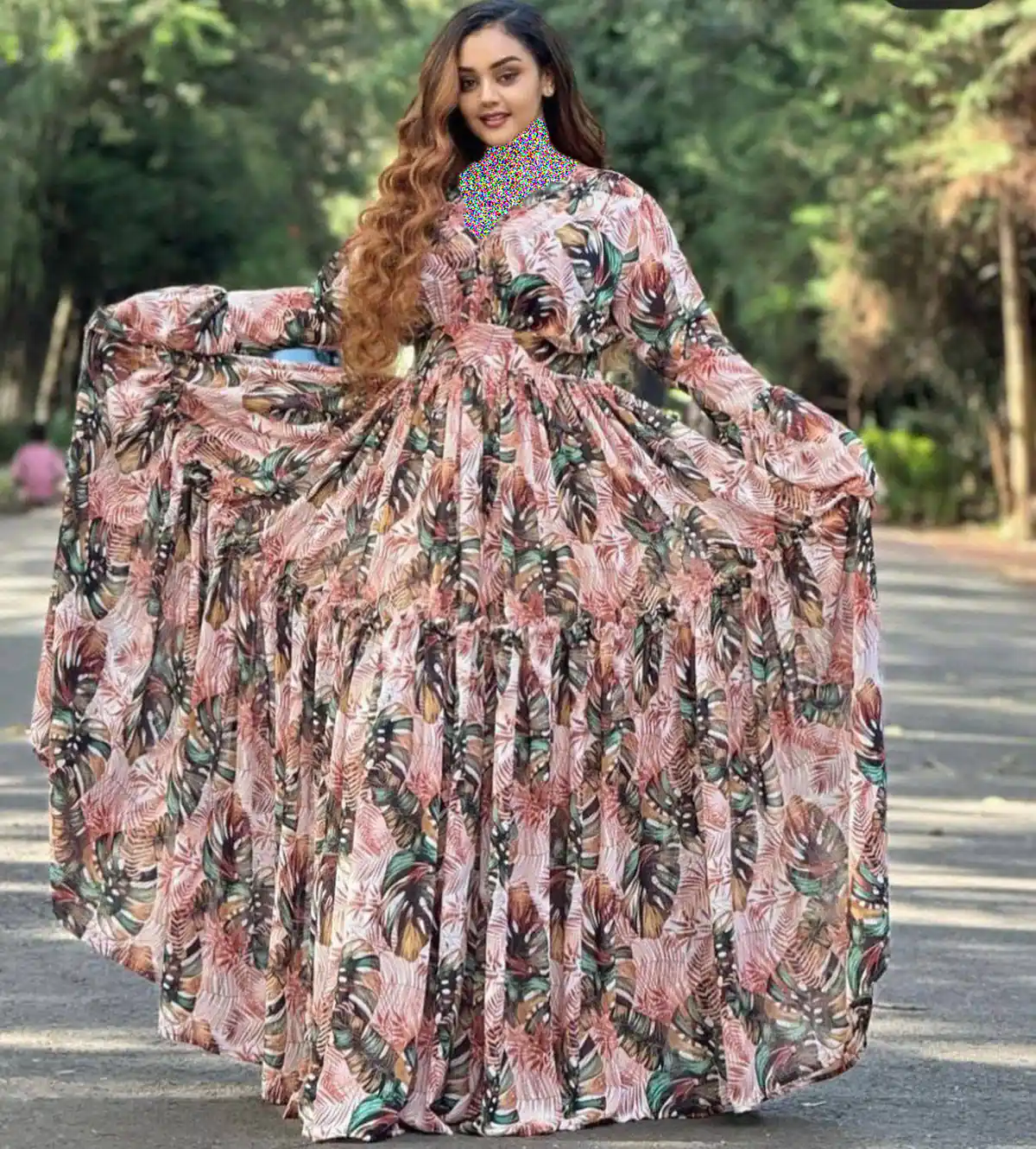 لباس مجلسی سایز بزرگ 