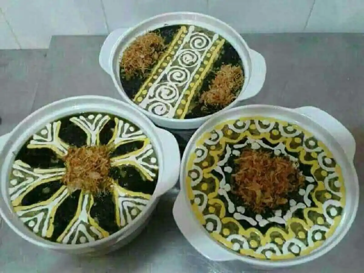 تزیین آش مجلسی