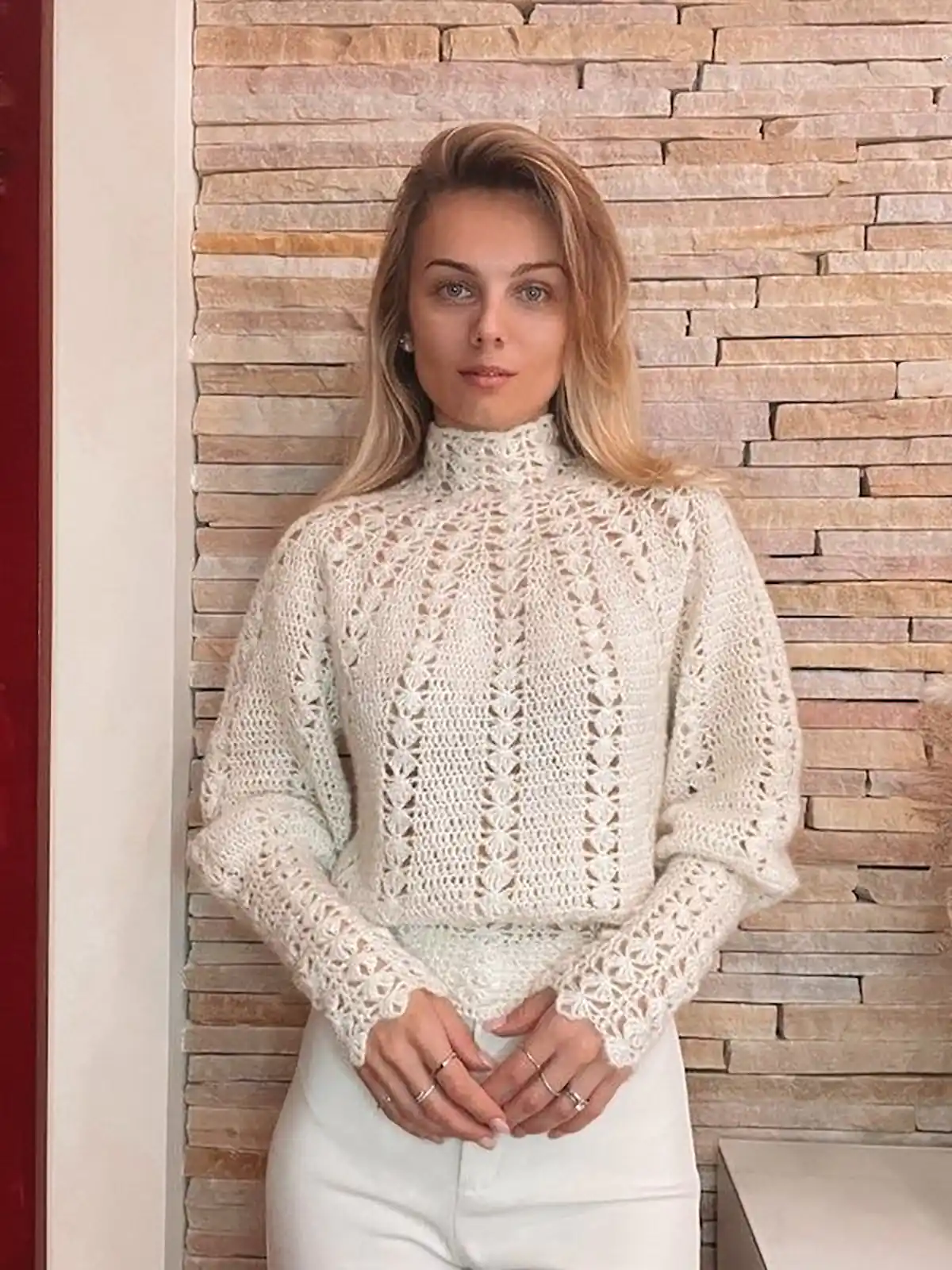 بلوز بافتنی زنانه 
