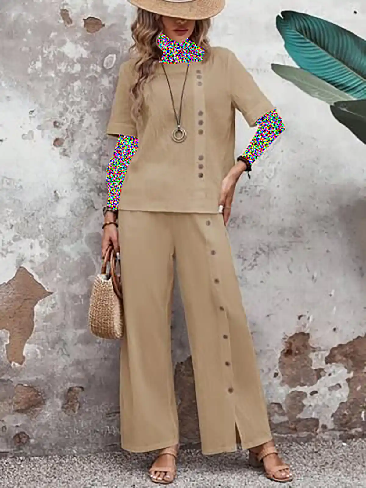 ست بلوز شلوار زنانه ترک 