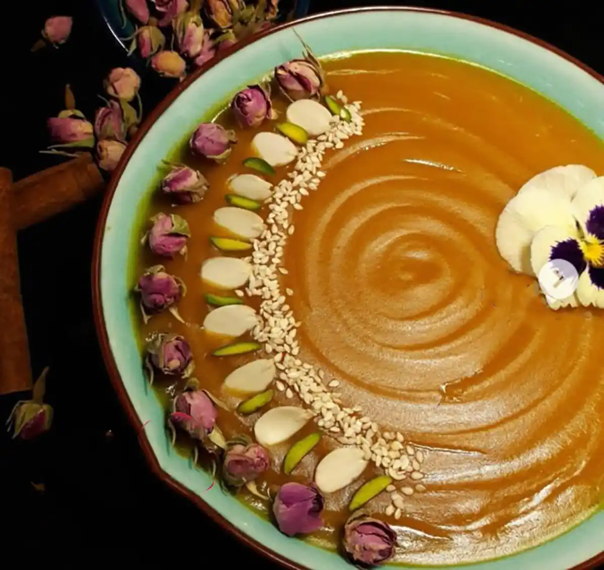 عکس سفره افطار ساده 