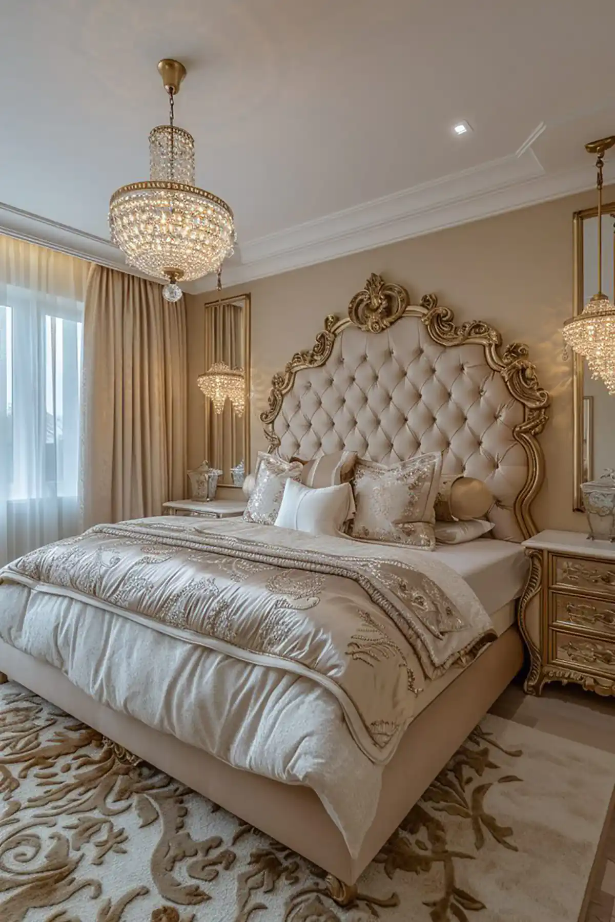اتاق خواب دخترانه لاکچری 