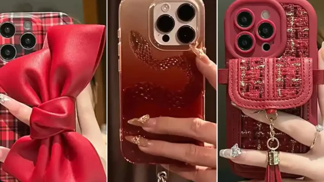 15 مدل قاب گوشی قرمز جذاب و خاص + عکس