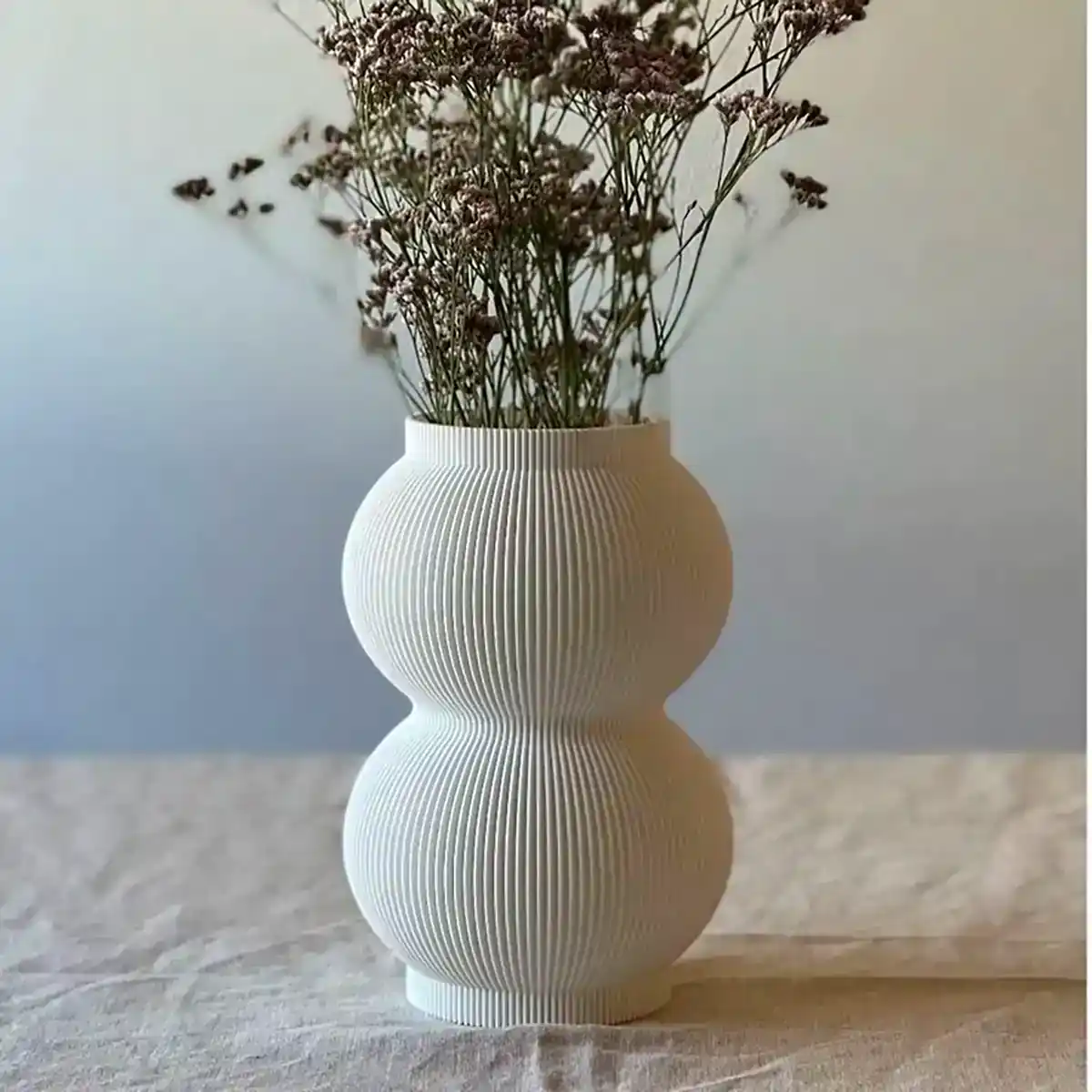 گلدان شیشه ای استوانه ای 