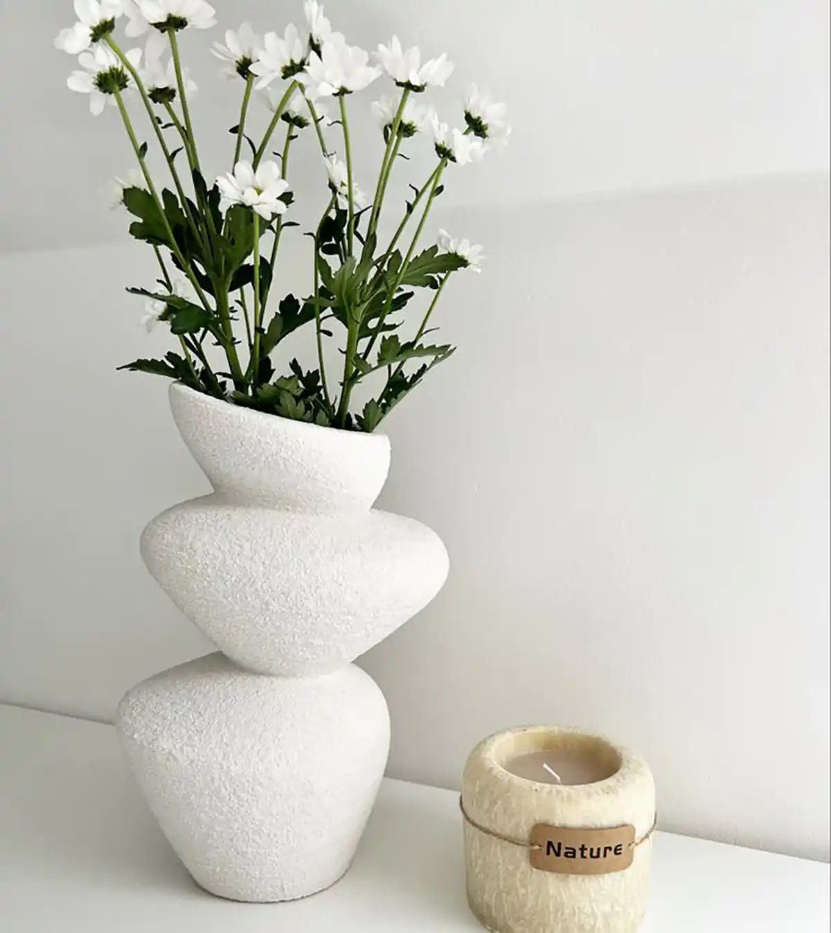 گلدان شیشه ای دیواری