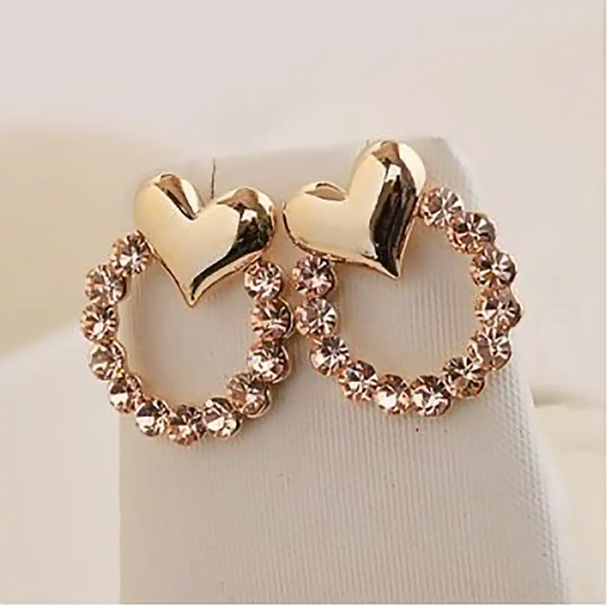 گوشواره قلبی اویز