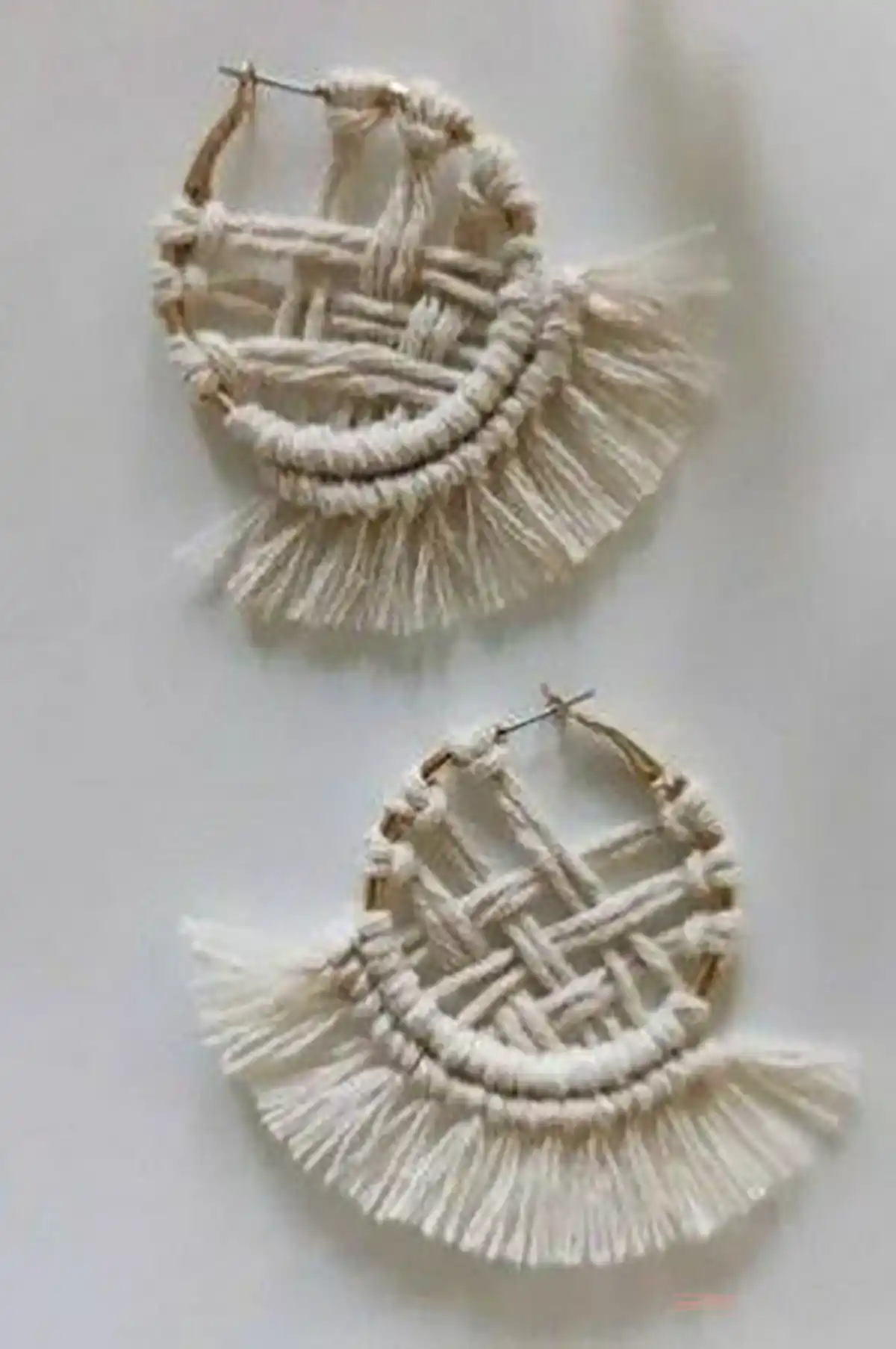 گوشواره مکرومه جدید