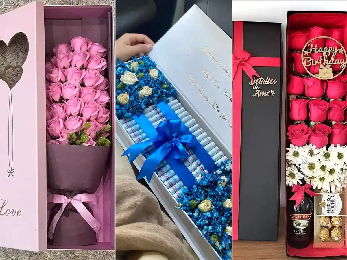 سبد گل کوچک