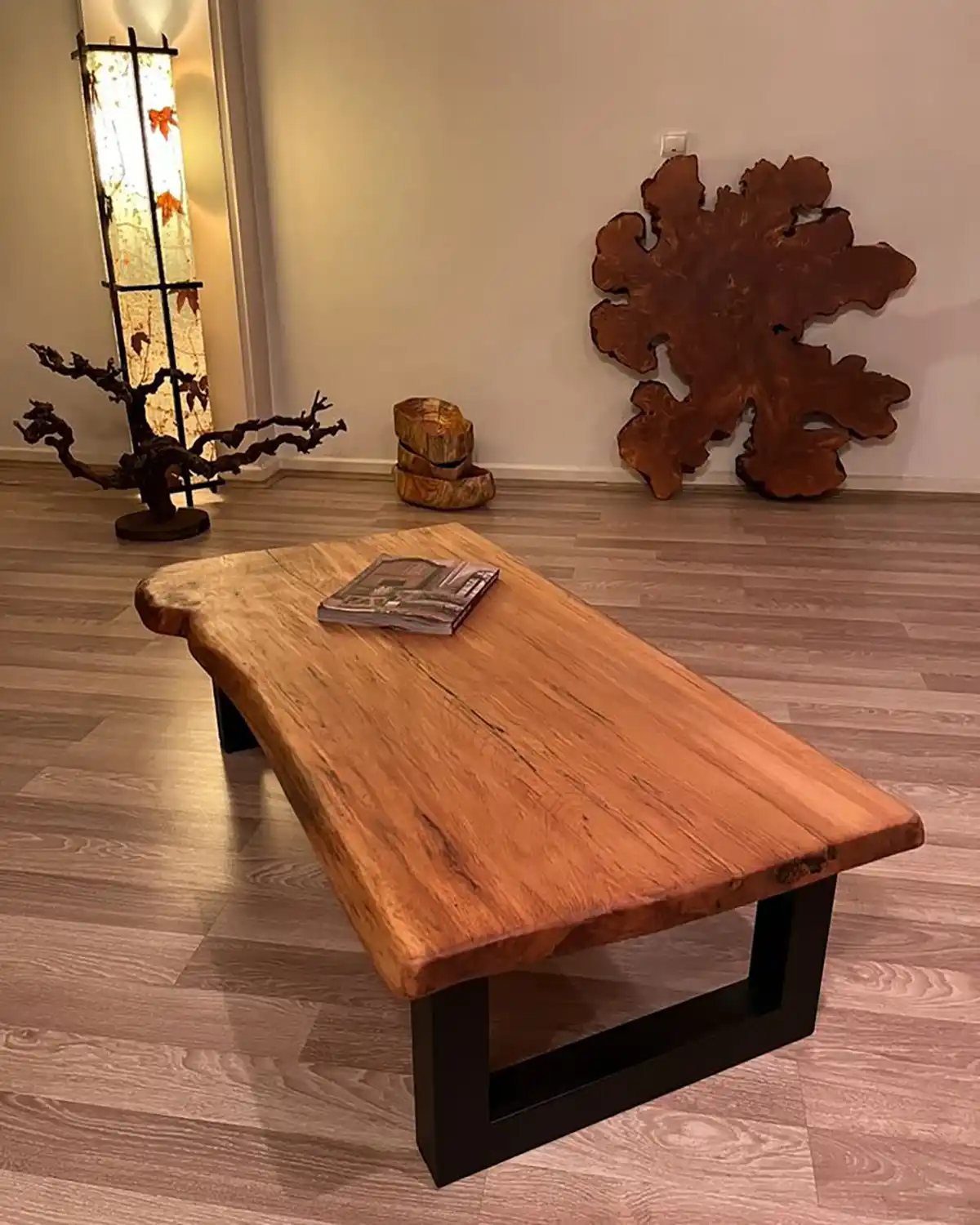 میز جلومبلی روستیک