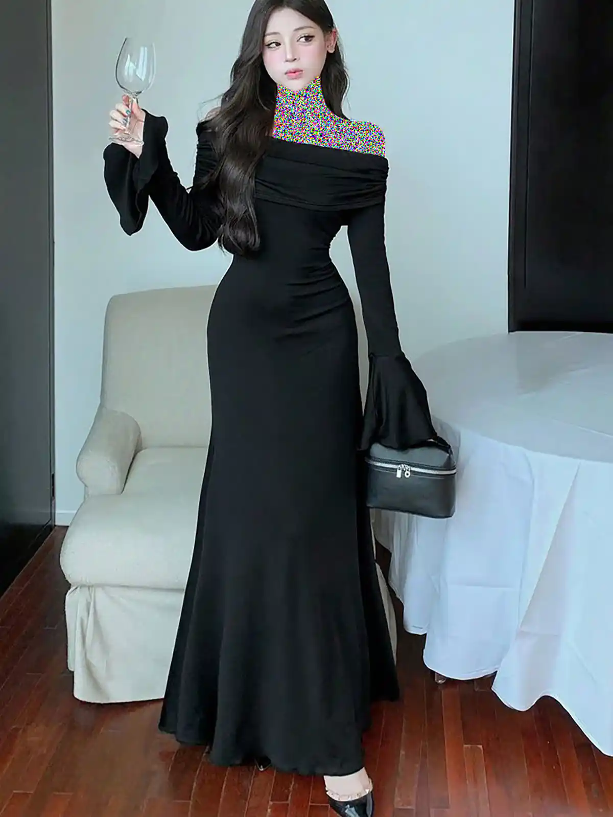 پیراهن مشکی زنانه 