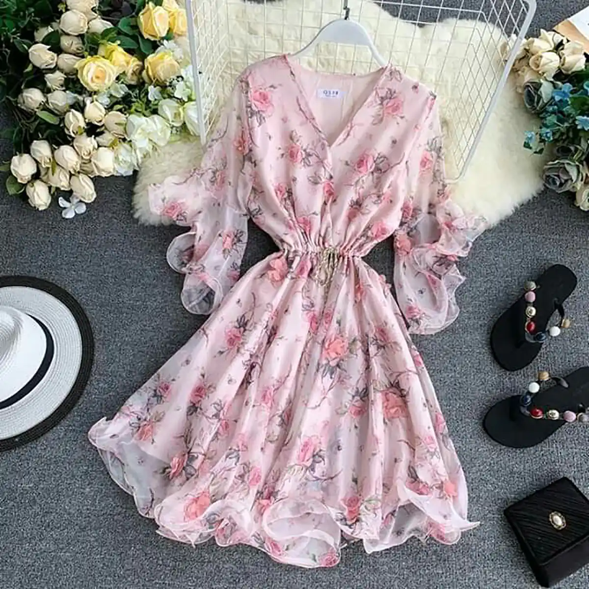 لباس مجلسی عروسکی کوتاه 