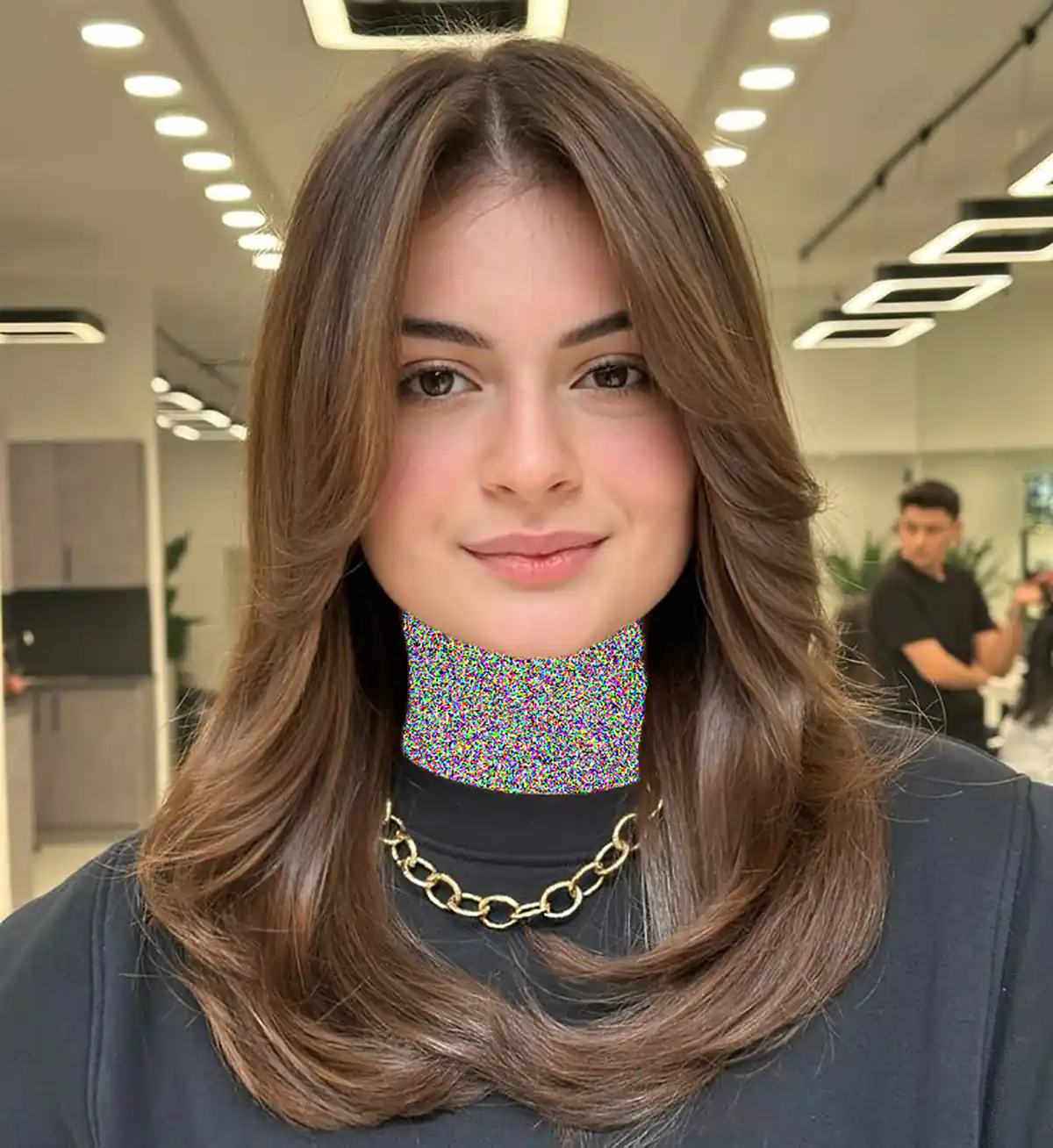 رنگ موی قهوه ای فندقی روشن