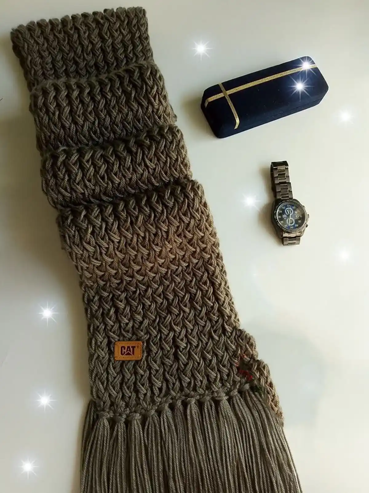 شال گردن بافتنی
