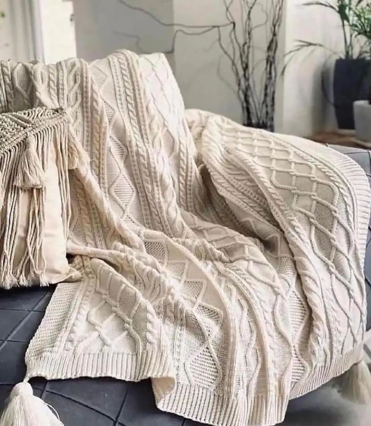 شال مبل قلاب بافی