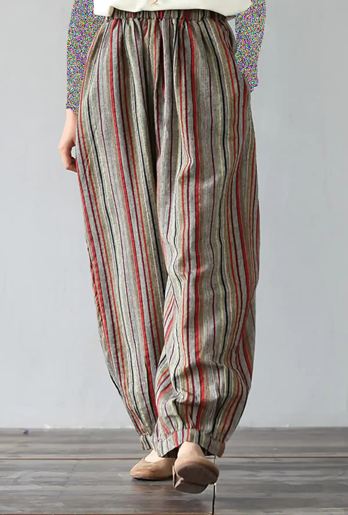 شلوار پارچه ای طرحدار