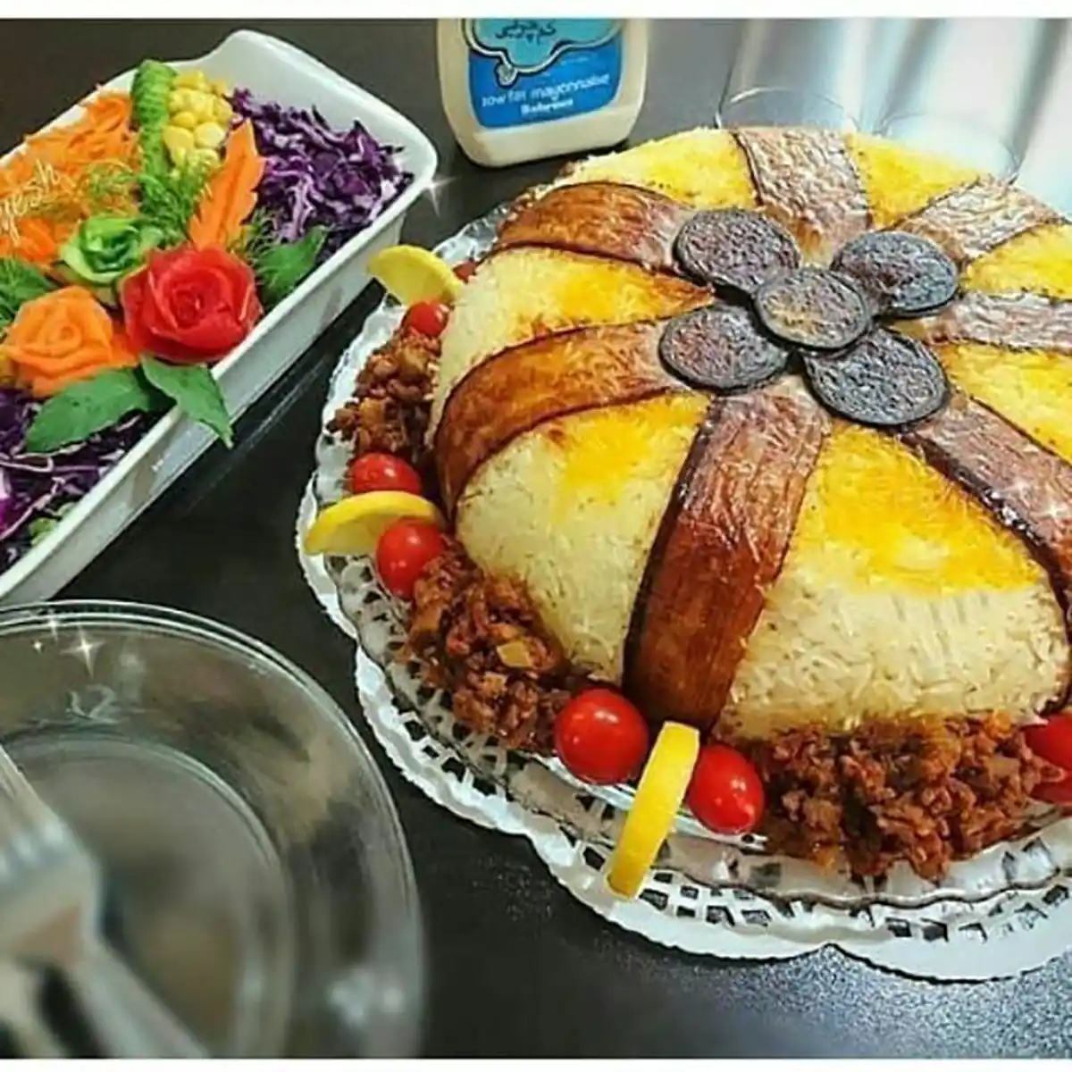 طرز تهیه ته دیگ برنج ساده 