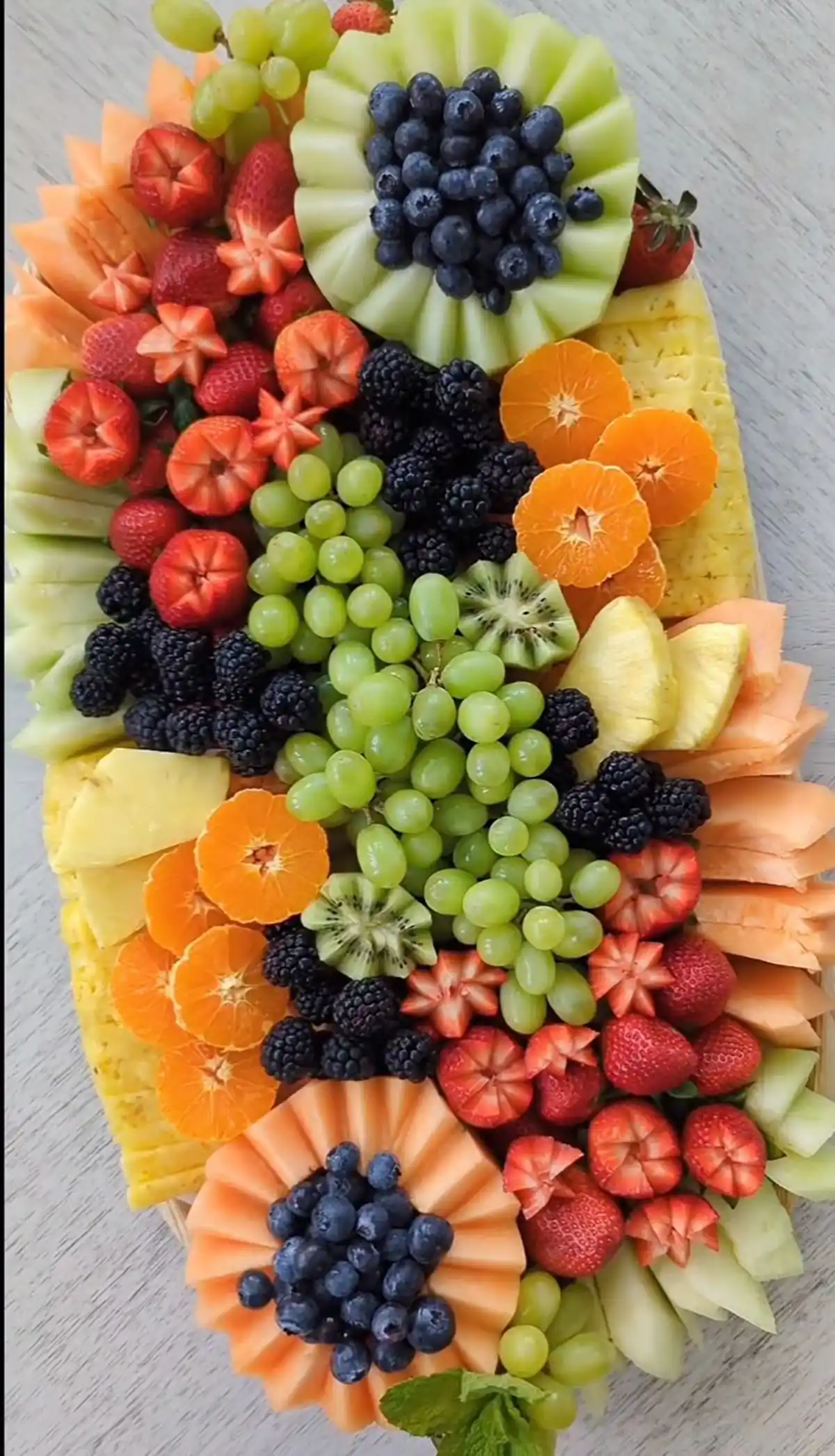 تزیین میوه برای مدرسه