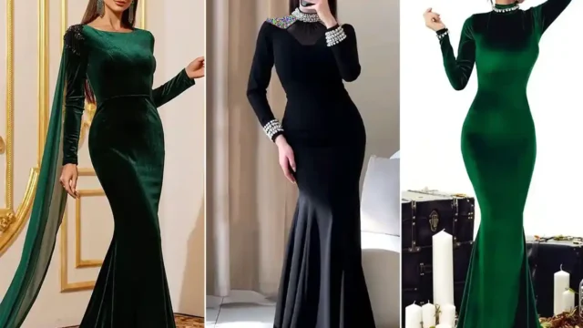 پیراهن مجلسی مدل ماهی | بهترین مدل‌های امسال