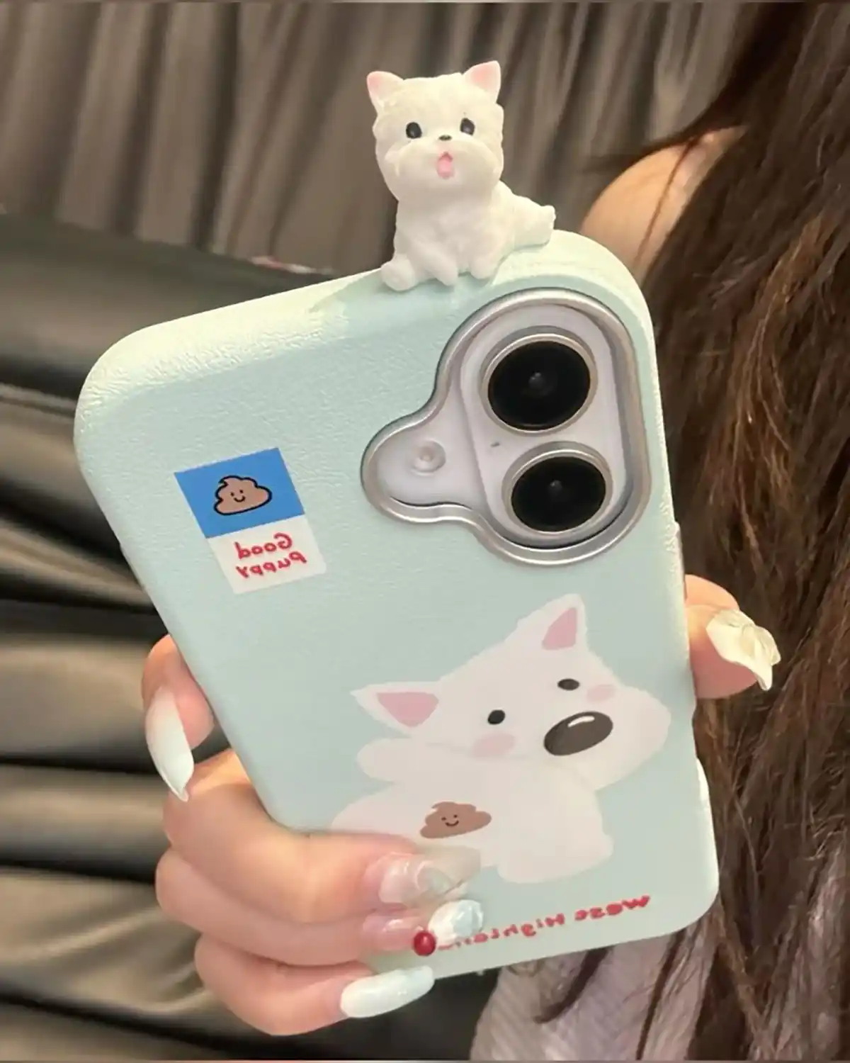 قاب گوشی ابی یخی