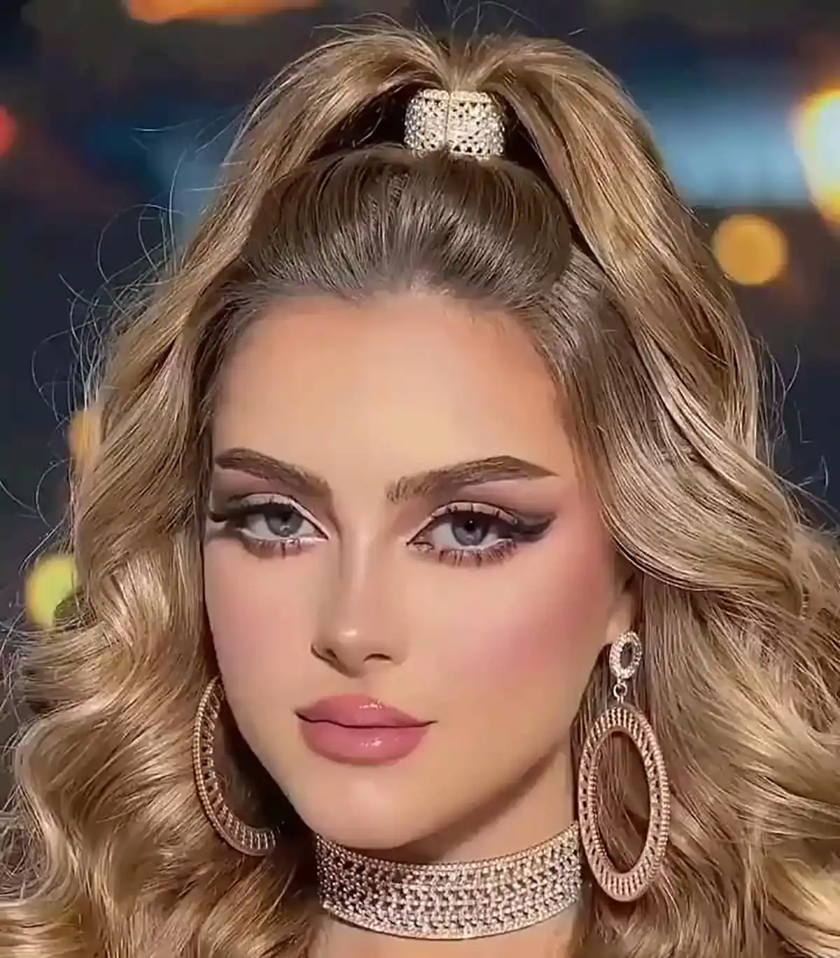 آرایش عروس جدید آرایش عروس اروپایی مدل میکاپ جدید مدل ارایش لایت جدید مدل میکاپ و شینیون جدید آرایش لایت عروس