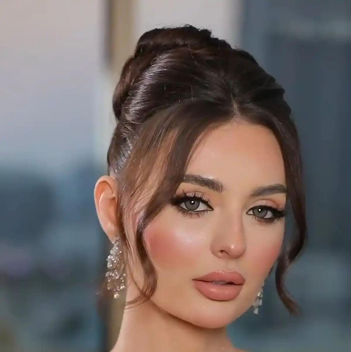 آرایش عروس جدید آرایش عروس اروپایی مدل میکاپ جدید مدل ارایش لایت جدید مدل میکاپ و شینیون جدید آرایش لایت عروس