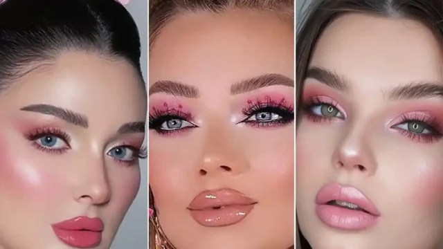 جدیدترین سبک میکاپ صورتی دخترانه با ترکیب رنگ‌های ملیح و دلبرانه مخصوص عروسی‌ها