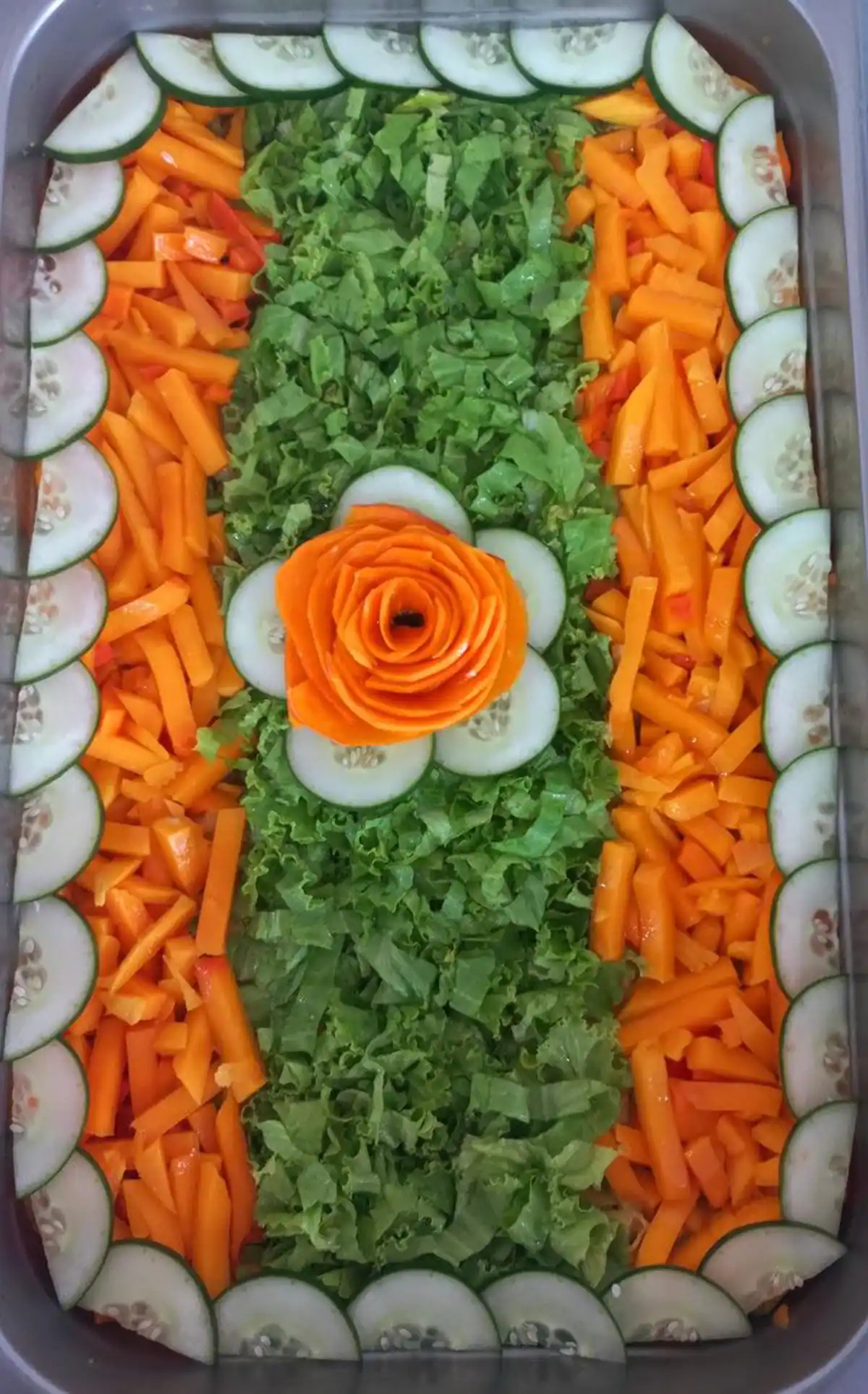 مدل سالاد کاهو برای مهمانی
