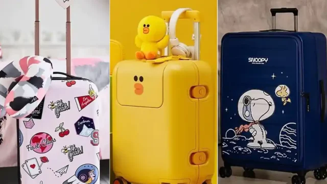 مدل چمدان بچه گانه | بهترین مدل ها با طراحی کارتونی بامزه برای کوچولوهای خوش‌سلیقه